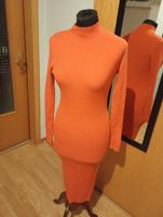 Strickkleid orange lang h&m xs Saarland - Wadern Vorschau