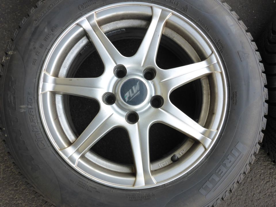 PLM Alufelgen Winterreifen 195/65R15 VW GOLF V (1K1) in Mühlacker