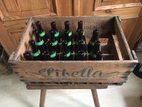 Original Libella Rillen-Flaschen mit Holzkiste Bayern - Würzburg Vorschau