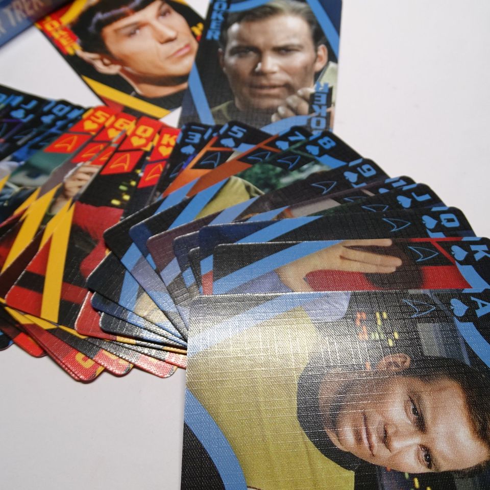 Star Trek Spielkarten Decks von Auarius  Classic Mannschaft Kirk in Abenberg