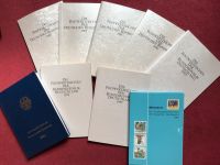9 Jahrbücher „Die Postwertzeichen der Deutschen Bundespost“ Rheinland-Pfalz - Bad Hönningen Vorschau