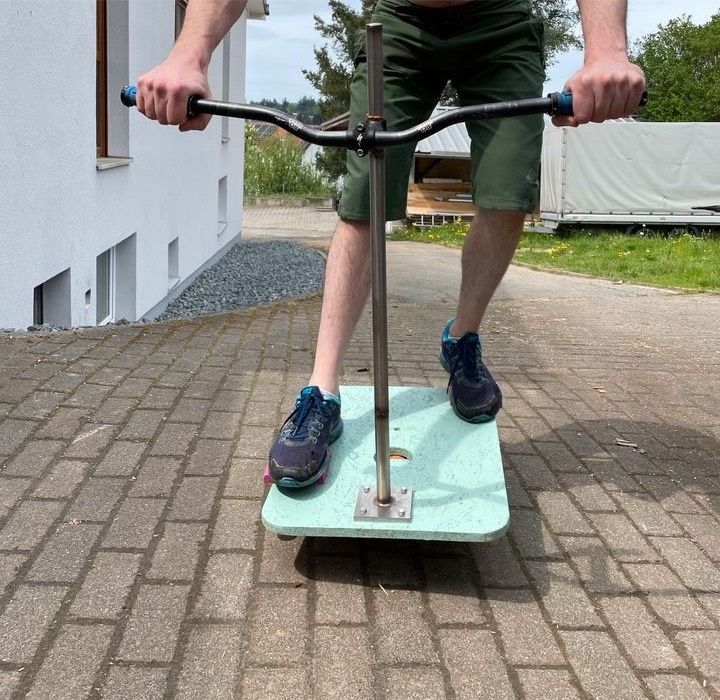 Bike Balance Board Eigenbau in Seeheim-Jugenheim