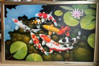 Bild Koi 118x 82 cm Gemälde Fische realistisch groß Nordrhein-Westfalen - Mettmann Vorschau