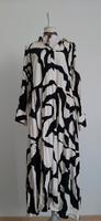 H&M Maxikleid schwarz-beige  gemustert Nordrhein-Westfalen - Enger Vorschau