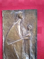 Bronze Relief signiert **Madonna mit Kind** Kr. Passau - Passau Vorschau