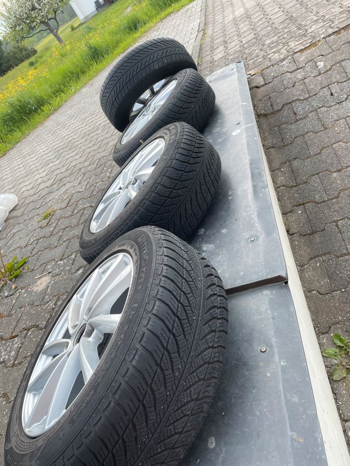 Alufelgen BORBET  7Jx16 Zoll ET52, 5x112, BMW in Neusäß