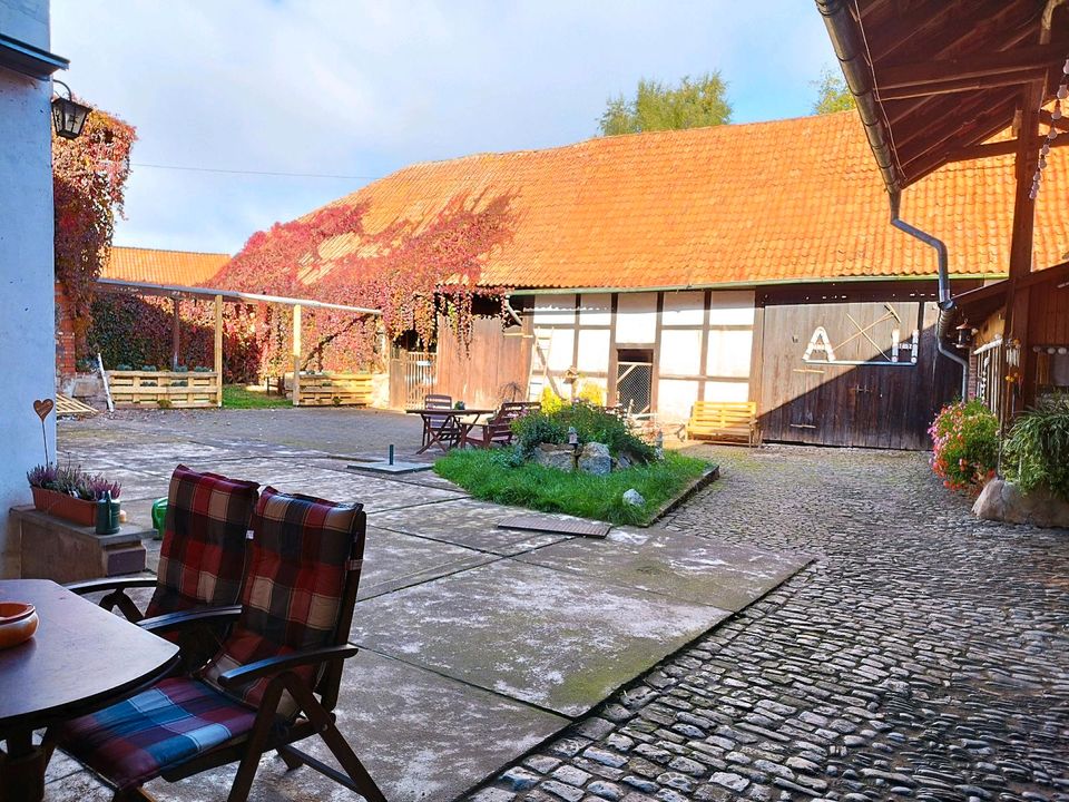 Ferienwohnung -Hof 8-15 Per. Gruppen Familien Harz Ferienhaus in Hohenstein bei Nordhausen