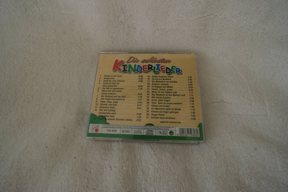 CD Klitze kleine Riesen Bewegungslieder Kinderlieder in Theismühlen