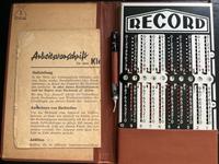 Rechenapparat Record 1973 DDR Berlin - Köpenick Vorschau