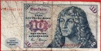 Deutschland 10 DM Mark Banknote 1980 Lübeck - St. Lorenz Nord Vorschau
