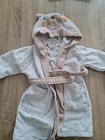 Bademantel beige/weiß Gr. 80/86 Dithmarschen - Hollingstedt b Delve Holst Vorschau