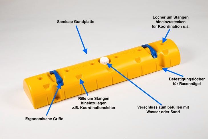 Samicap 12er Set Fussball Trainer Hütchen Bande in Südlohn