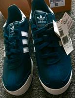 OVP, neue Leder Sneaker von Adidas für Damen in dunkelblau. Eimsbüttel - Hamburg Niendorf Vorschau