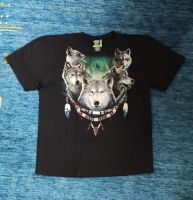 Rock Eagle T-Shirt "Wolf Chokerkett" mit doppelseitigem Druck Bochum - Bochum-Süd Vorschau