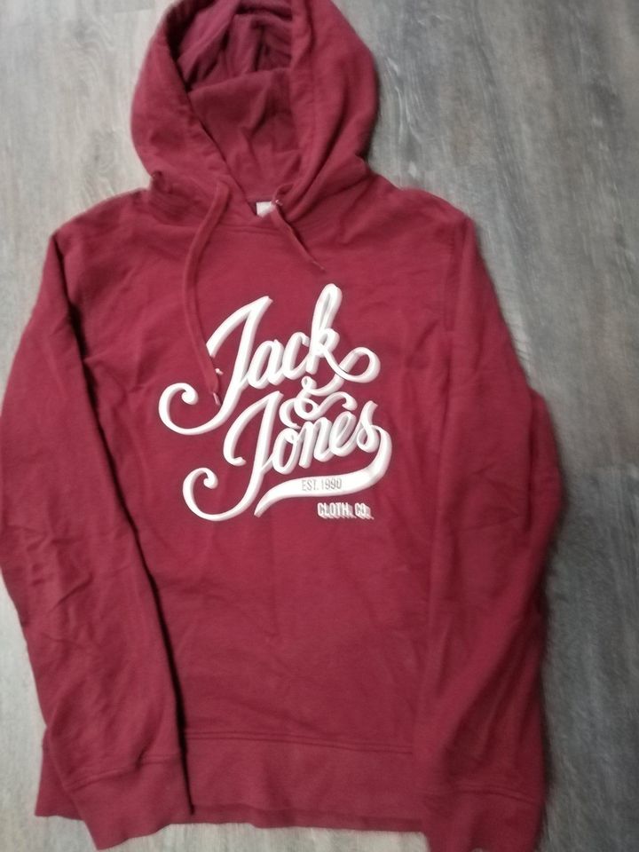 Jack & Jones 3x Hoodie Sweatshirt Gr. M in Baumholder