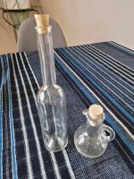 Glasflasche mit Korken und Glaskrug mit Korken Brandenburg - Dallgow Vorschau
