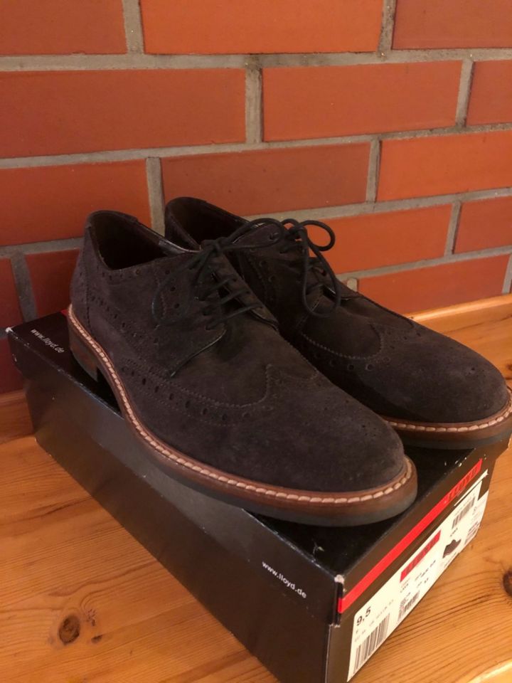 LLoyd Männer Schuhe Budapester IOWA Farbe Lava Gr. 44/ 9,5 in Bietigheim-Bissingen