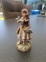 Porzellan Figur Sandizell Dresden Frau mit Vögeln Hut Niedersachsen - Norden Vorschau