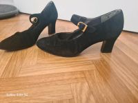 Wie BEU italienische Velour Leder Pumps gr 37 schwarz m.Riemchen Berlin - Pankow Vorschau