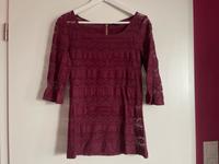 Only Häkelpullover rot XS/34 Niedersachsen - Twistringen Vorschau