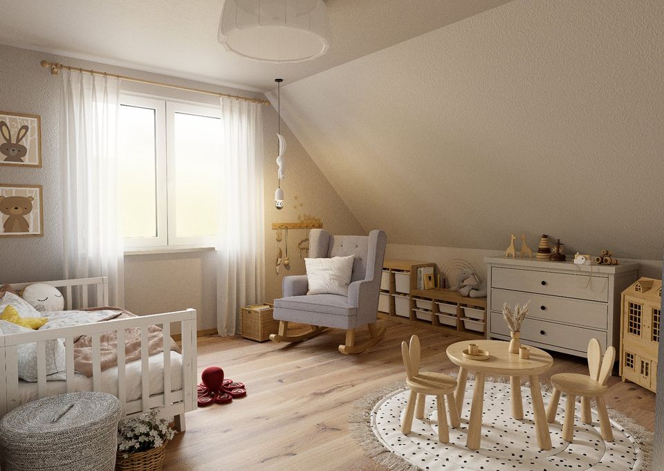 Familienhaus mit Freiraum - komfortabel und idyllisch im aktuellen Baugebiet in Gronau! in Gronau (Leine)