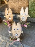 Osterhase Osterdeko Osterdekoration deko Set Holz Geschenk Kunst Bayern - Hattenhofen Vorschau