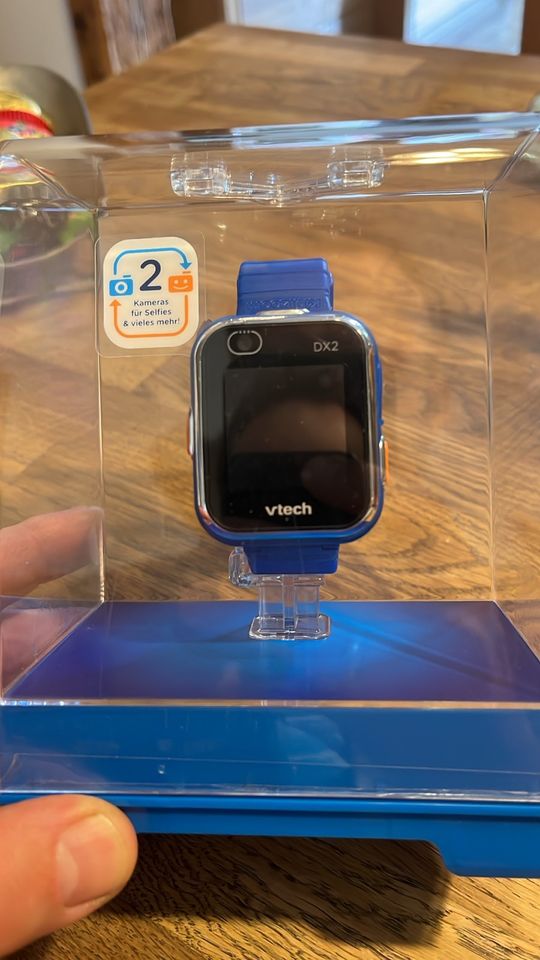 V-Tech DX2 Kinderohr Smart Watch gebraucht blau in Weidenberg