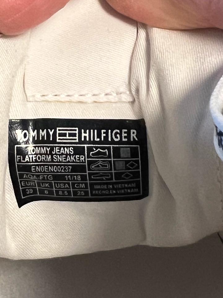 TOMMY JEANS (Hilfiger) Plateau-Sneaker Gelb, 39, Stoff,fast neu in Hamburg