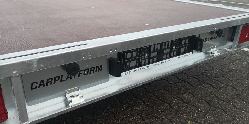 REDUZIERT: TEMARED Autotrailer 453x211cm Plattform 3to geschweißt in Lübeck