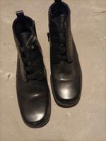 Schuhe, schwarz, halbhoch Bayern - Kaufbeuren Vorschau