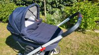 Kombi-Kinderwagen Hartan VIP XL (blau mit weißen Punkten) Sachsen - Großenhain Vorschau