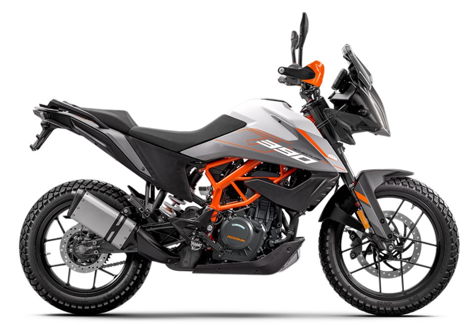 KTM 390 Adventure 2024 weiss / orange Neufahrzeug in Essingen