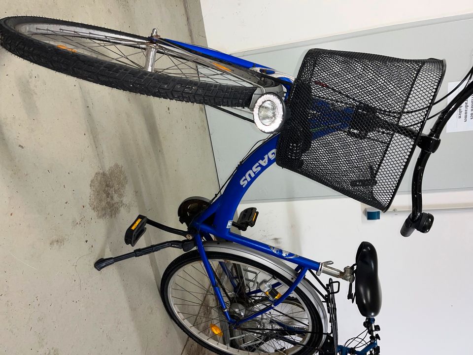 Pegasus Damenfahrrad 7 Gänge mit Korb und Gepäckträger in Regensburg