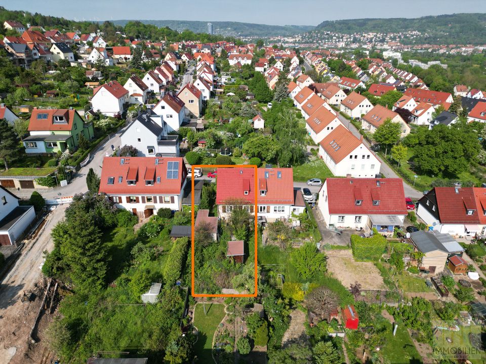 Wenigenjena: Doppelhaushälfte mit  Garten  |  Pkw-Stellplatz möglich | Gute Verkehersanbindung | Gesuchte Wohnlage zwischen Fuchsturm und Jenzig! in Jena