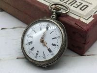 Französische Jugendstil Damentaschenuhr mit 972er Silbergehäuse Hessen - Fürth Vorschau