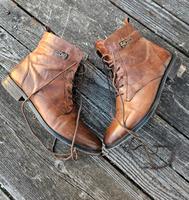 Stiefeletten Leder Gr. 40 Bayern - Selb Vorschau