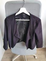 Bershka |schwarzer Blazer Jacke Bolero| Wildleder-Optik| w. Gr.XS Nordrhein-Westfalen - Mülheim (Ruhr) Vorschau