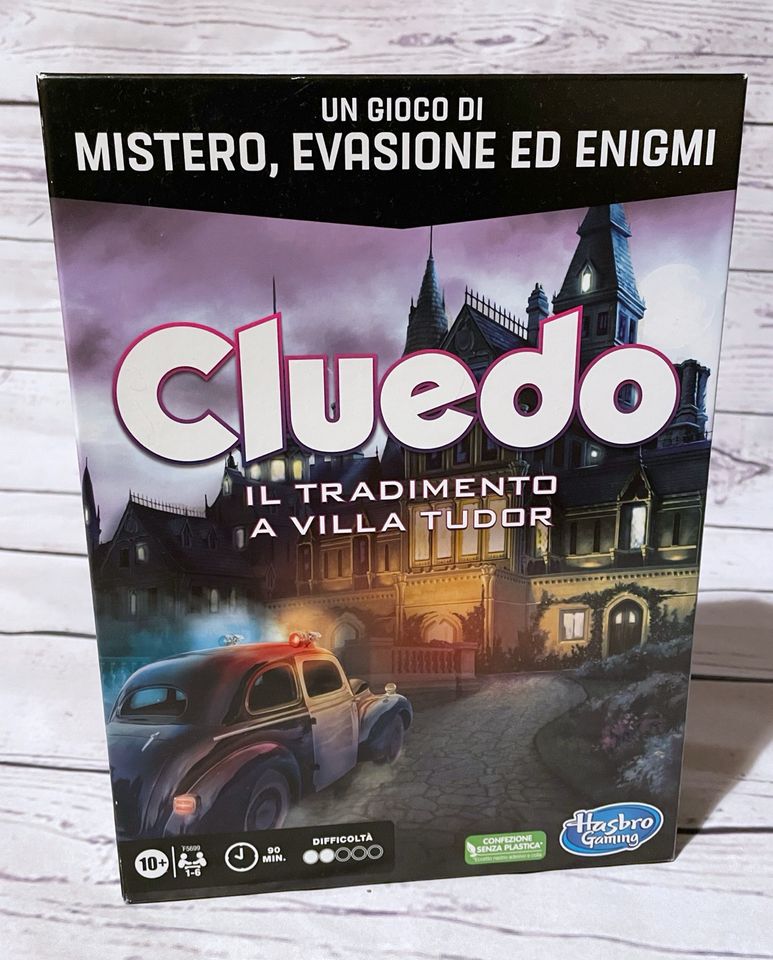 Cluedo Italienisch Italiano Il tradimento a villa tudor Detektiv in Duisburg