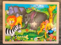 Puzzle Holz Wildtiere 48 Teile 40x30cm neuwertig Thüringen - Zeulenroda Vorschau