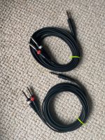 2 mal  Audiokabel. 6,3mm stereo auf 2x6,3mm mono. Ca 3m.. Hamburg-Mitte - Hamburg Hammerbrook Vorschau