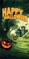 Halloween Banner Geisterwald 90x180cm Bayern - Würzburg Vorschau