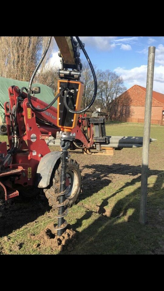 Erdbohrer/ Kegelspalter für Minibagger in Northeim