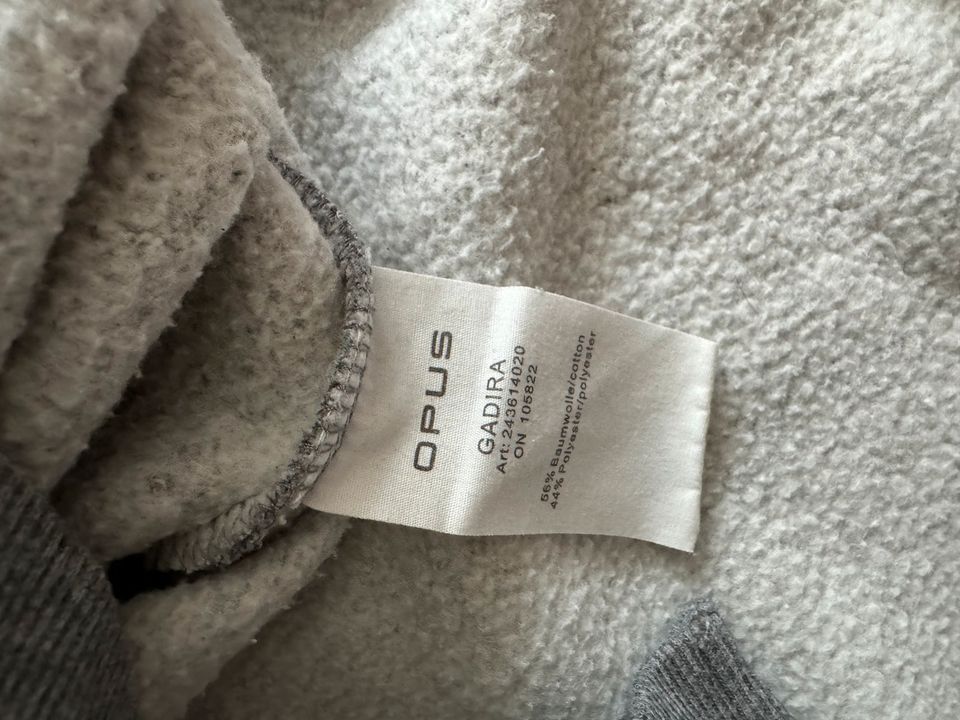 OPUS Damen Hoddie *GADIRA* grau Gr. 42 in Rottweil