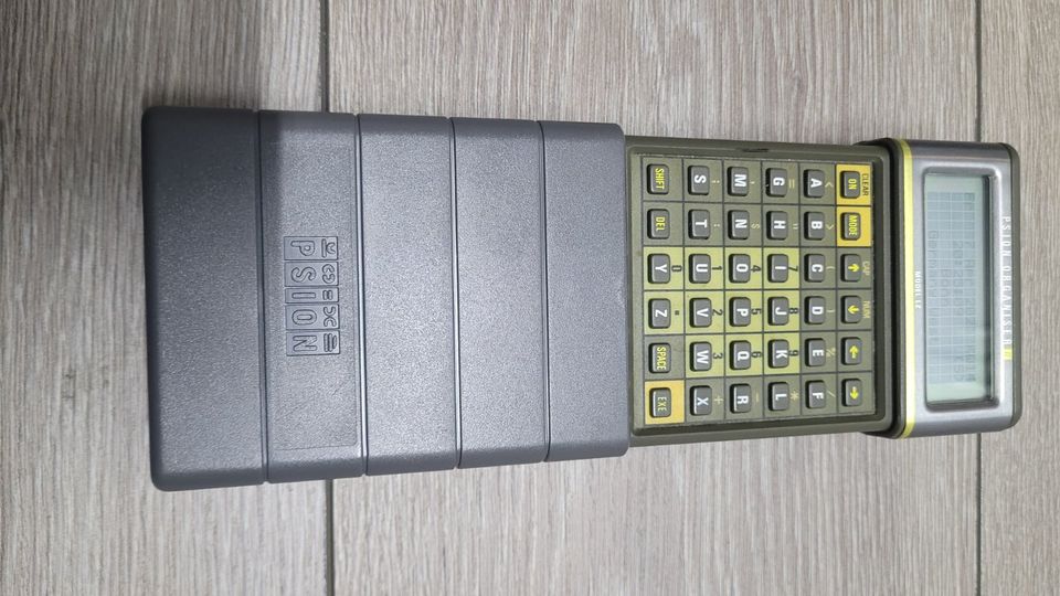 Psion II LZ Organiser von 1986  + 32 KB Datapack in Mühlhausen-Ehingen