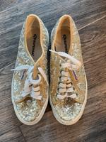 SUPERGA Sneakers Gold 39 Pailetten metallic SUPERGA Bayern - Stadtbergen Vorschau