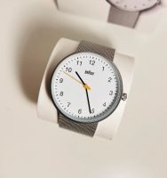 BRAUN Uhr Milanaise Armbanduhr Silber Weiss NEU Baden-Württemberg - Karlsruhe Vorschau