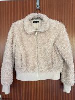 Fellimitat Jacke Zara Teddy Kuschel Übergangsjacke Creme beige Berlin - Reinickendorf Vorschau