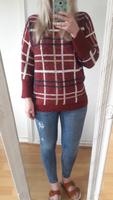 ♥️ Esprit Pulli Hoodie Pullover Strick karo Streifen casual Basic Bayern - Erding Vorschau