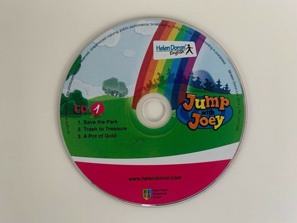 Jump with Joey CD by Helen Doron Early English in Germering