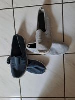 Damenschuhe / Schlupfschuhe / blau,  grau / Gr. 40 Nordrhein-Westfalen - Wetter (Ruhr) Vorschau